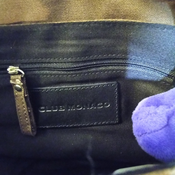 New club Monaco canvas hand bag. - Picture 5 of 7